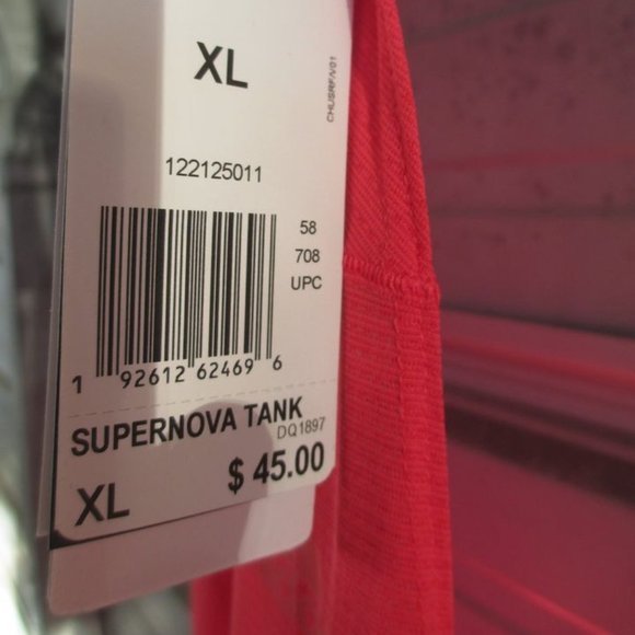 Mens Size XL adidas DQ1897 Running Supernova Reflective Tank Top Climacool - Picture 3 of 3